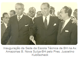 inauguração CEFETMG 1959